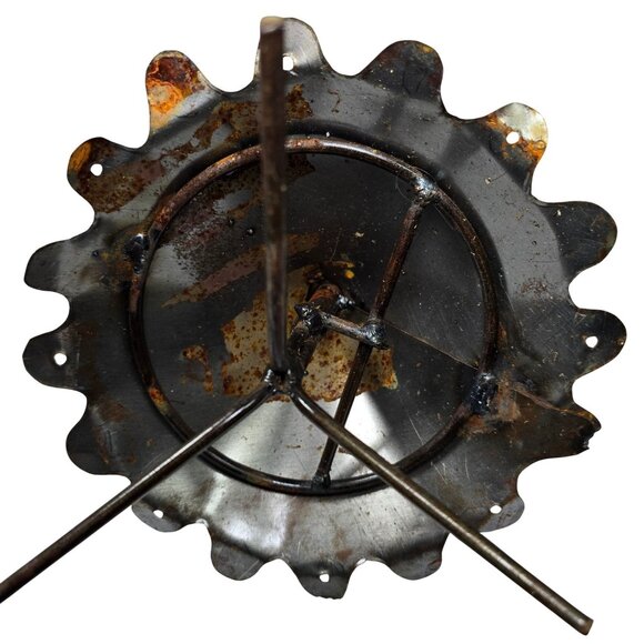 Handmade Mexican Folk Art Recycled Metal Rustic Christmas Trees - Picture 6 of 6